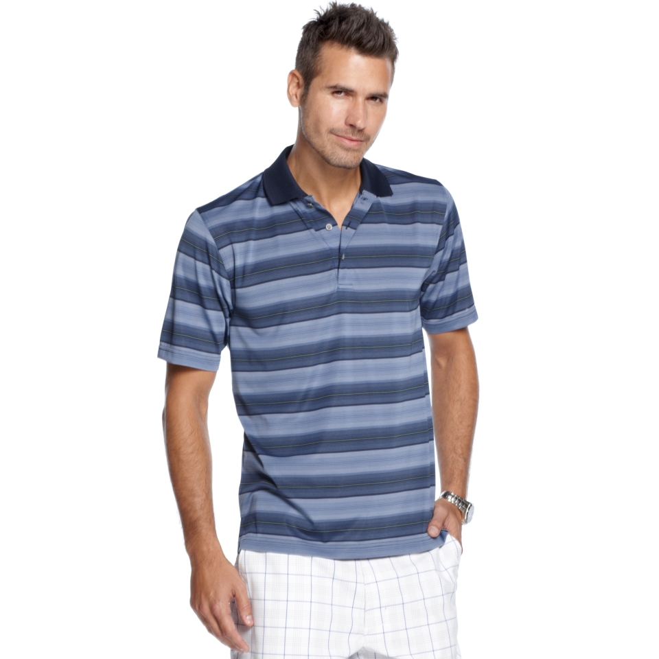 Champions Tour Separates, Energy Stripe Golf Polo Shirt and Plaid