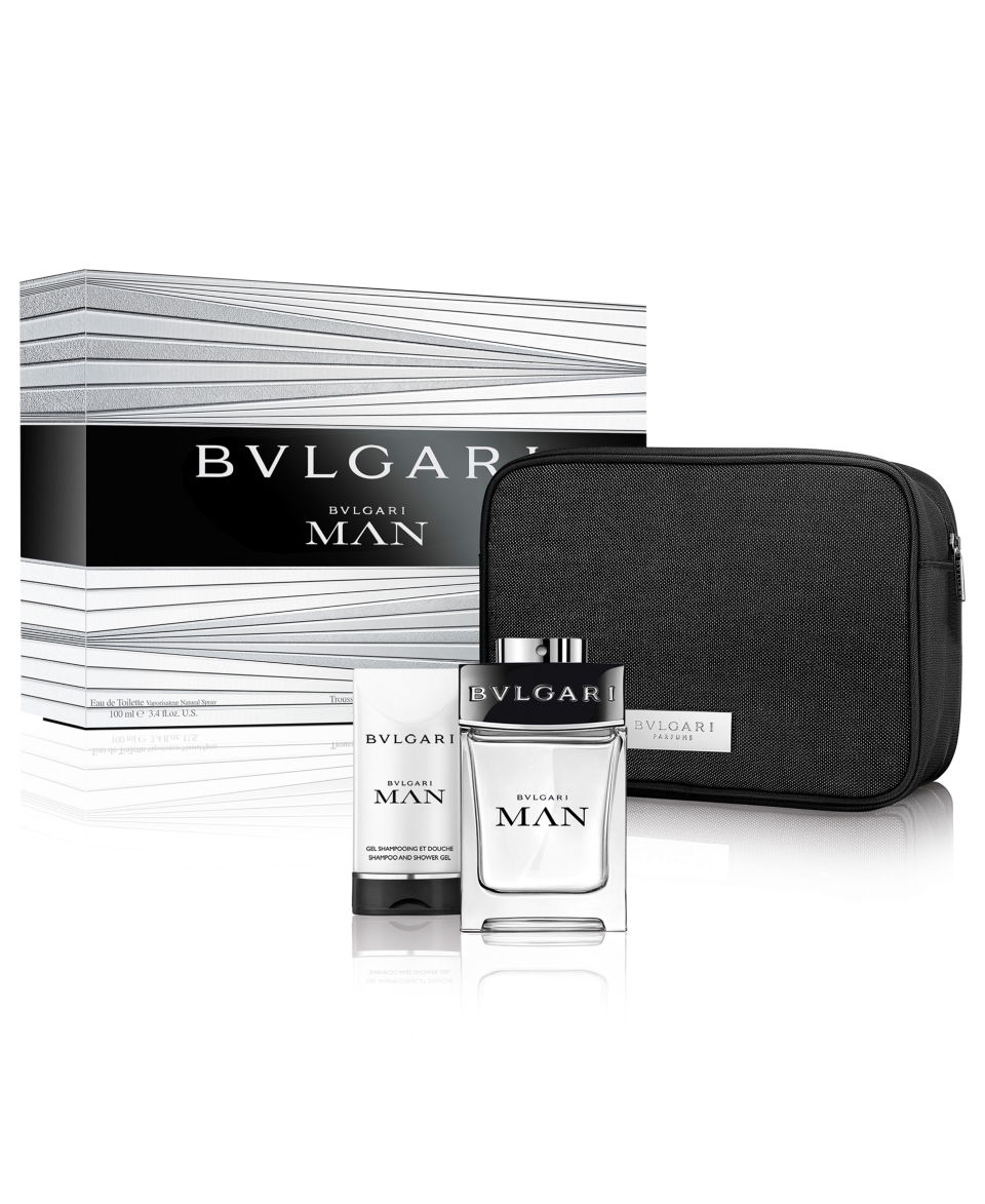 BVLGARI MAN Pouch Set   Cologne & Grooming   Beauty