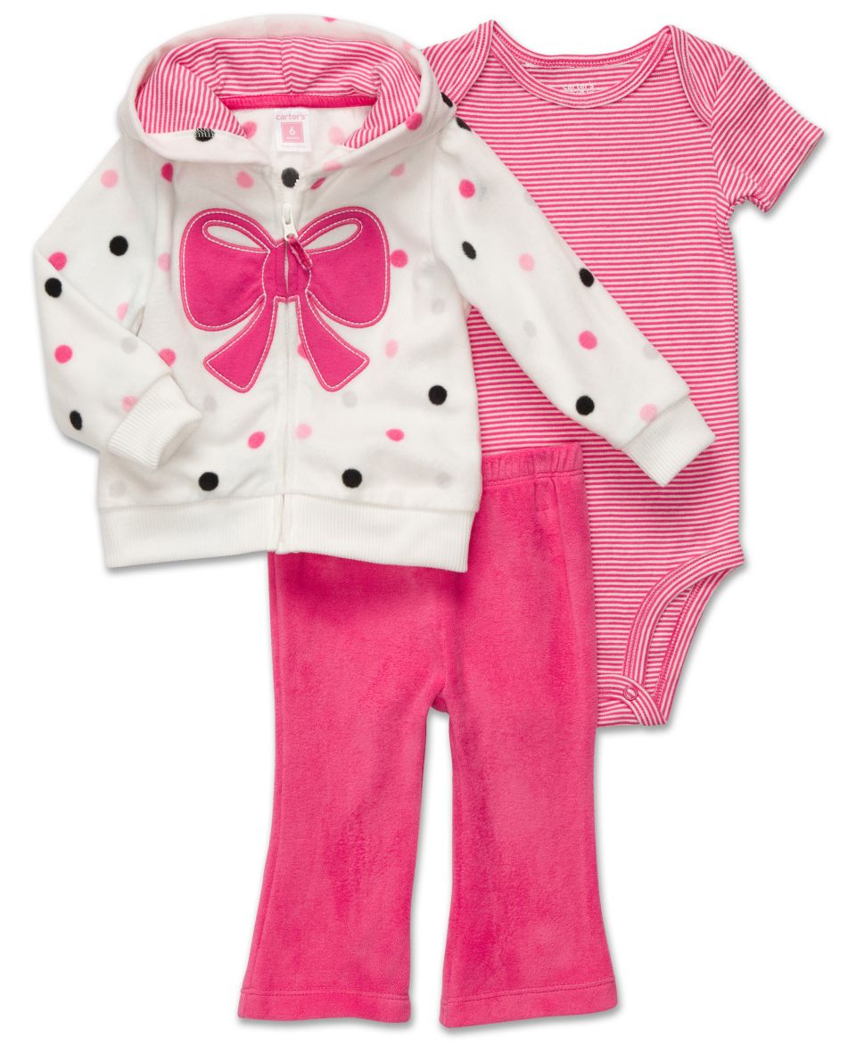 Carters Baby Set, Baby Girls Owl Microfleece 3 Piece Set   Kids 