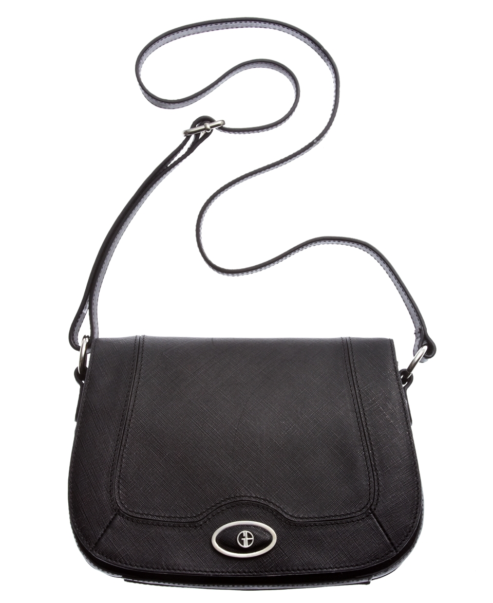 Giani Bernini Handbag, Collection Saffiano Flap Crossbody   Handbags
