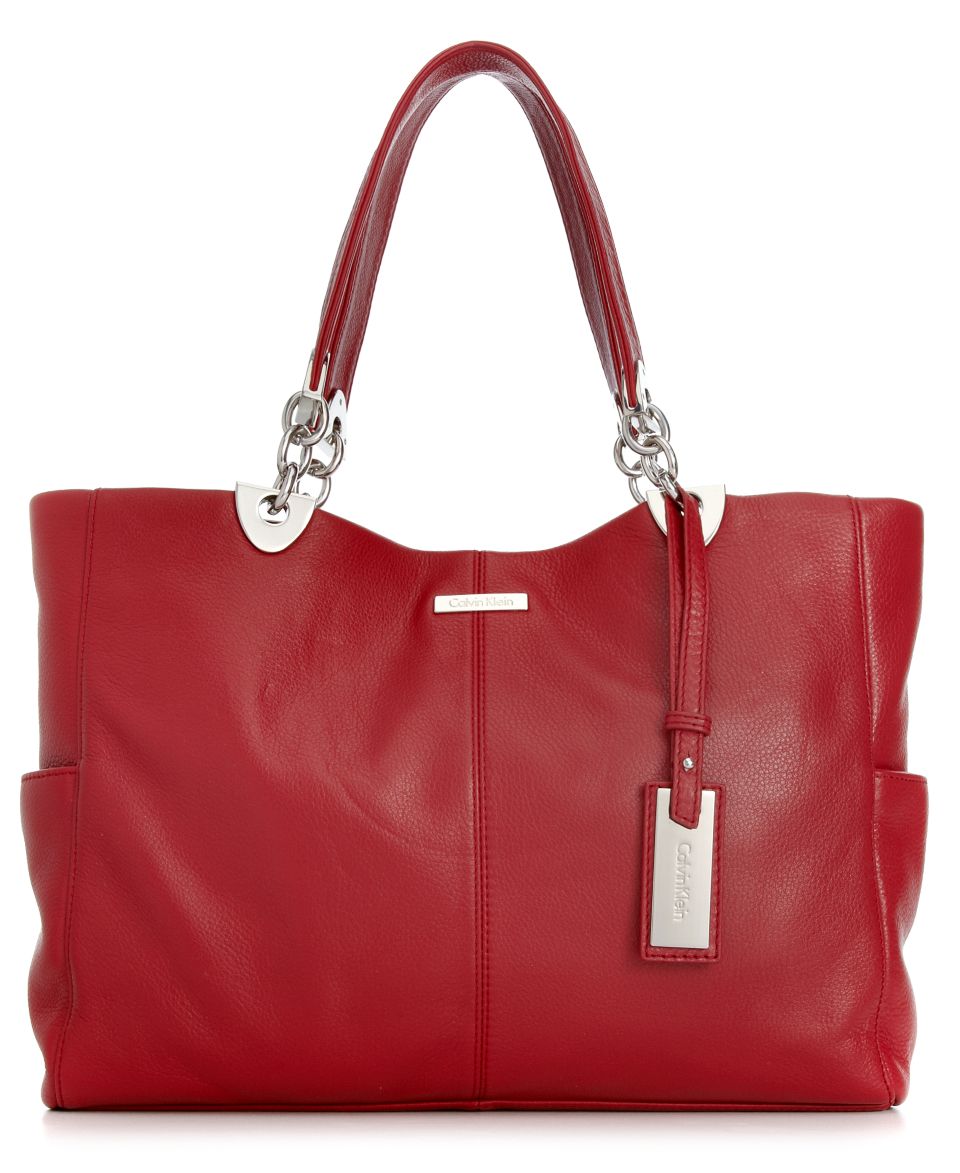 Calvin Klein Handbag, Key Item Leather Tote