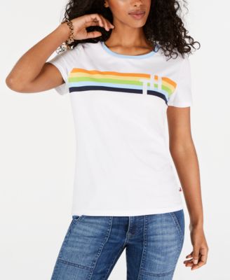 tommy hilfiger t shirt rainbow