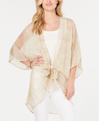 macys plus size kimono