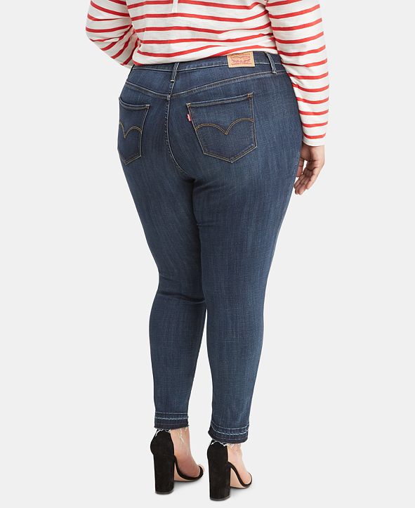 levi plus size pull on jeans