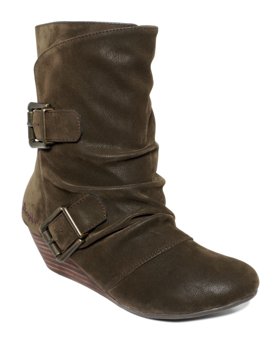 Blowfish Shoes, Castana Wedge Booties