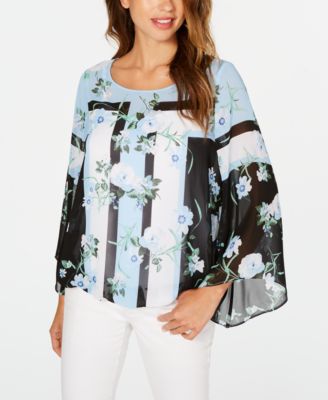 macy's blouses petite