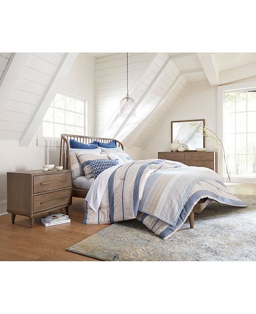 Furniture Closeout Juno Bedroom Furniture 3 Pc Queen Bed Nightstand Dresser Created For Macy S Reviews Furniture Macy S