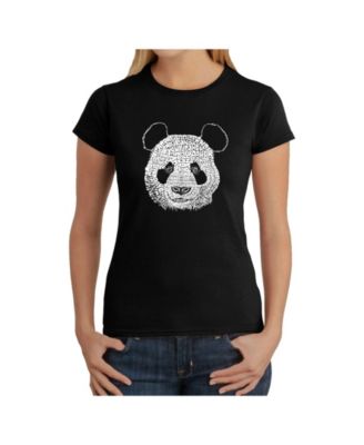 panda face t shirt