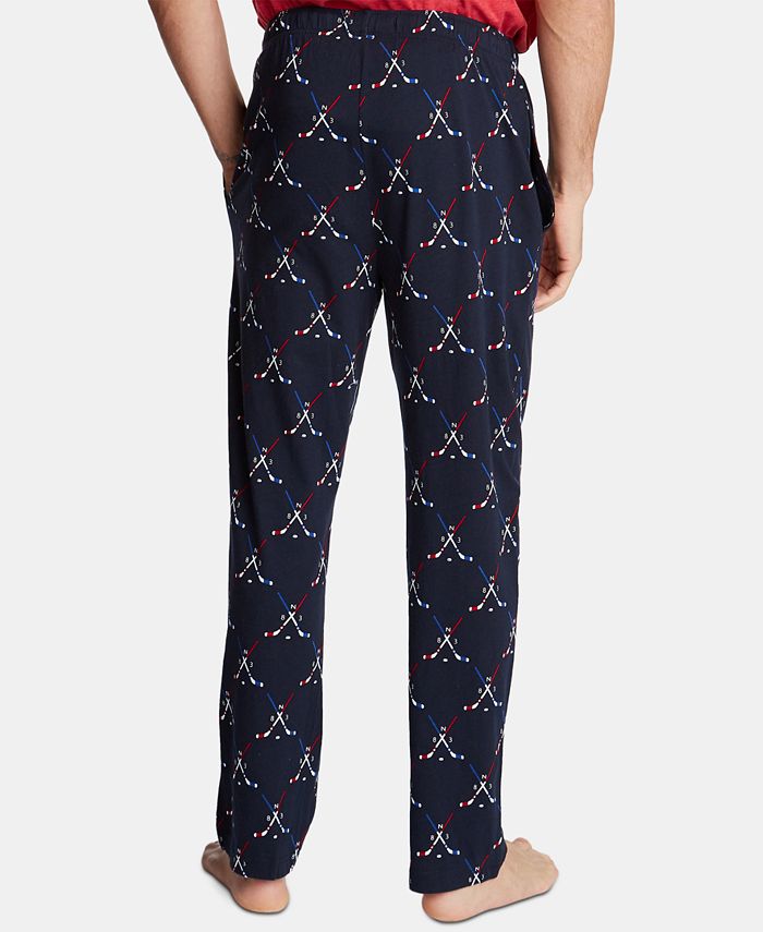 Nautica Men's Cotton HockeyPrint Pajama Pants & Reviews Pajamas
