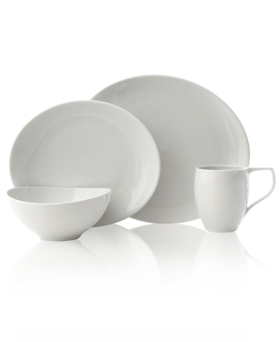 Nambe Dinnerware, Butterfly II Winter Snow 4 Piece Place Setting