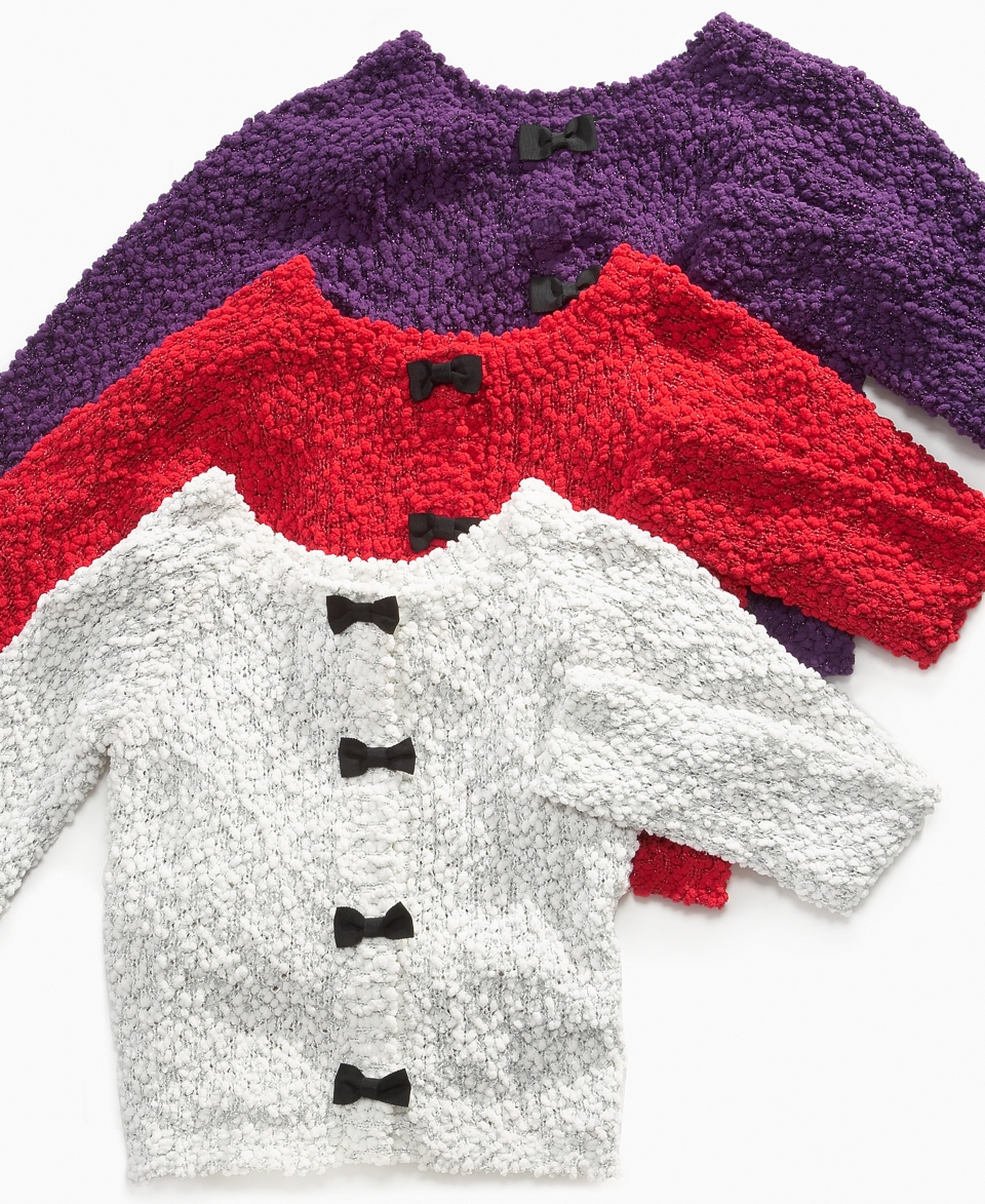 Simpson Kids Sweater, Girls Bow Sweater   Kids Girls 7 16