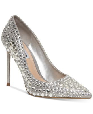 steve madden embellished heels