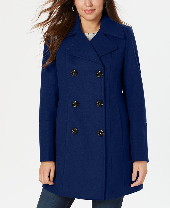 macys petite peacoat