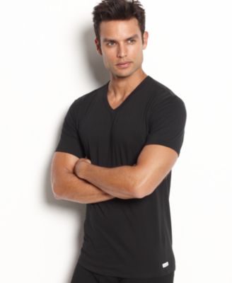 calvin klein men's undershirts cotton stretch