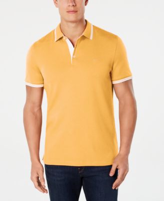 michael kors men's liquid cotton greenwich polo shirt