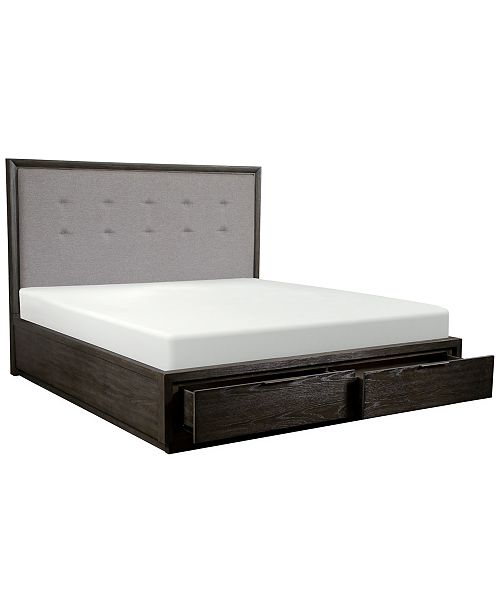Furniture Morgan Storage King Bed Created For Macys Reviews Furniture Macy S