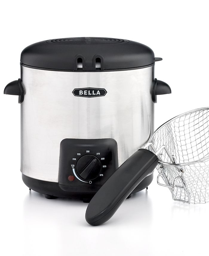 Bella 13769 0.9L Stainless Steel Deep Fryer & Reviews Small