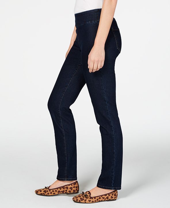 Charter Club Cambridge PullOn Slim Fit Jeans, Created for Macy's