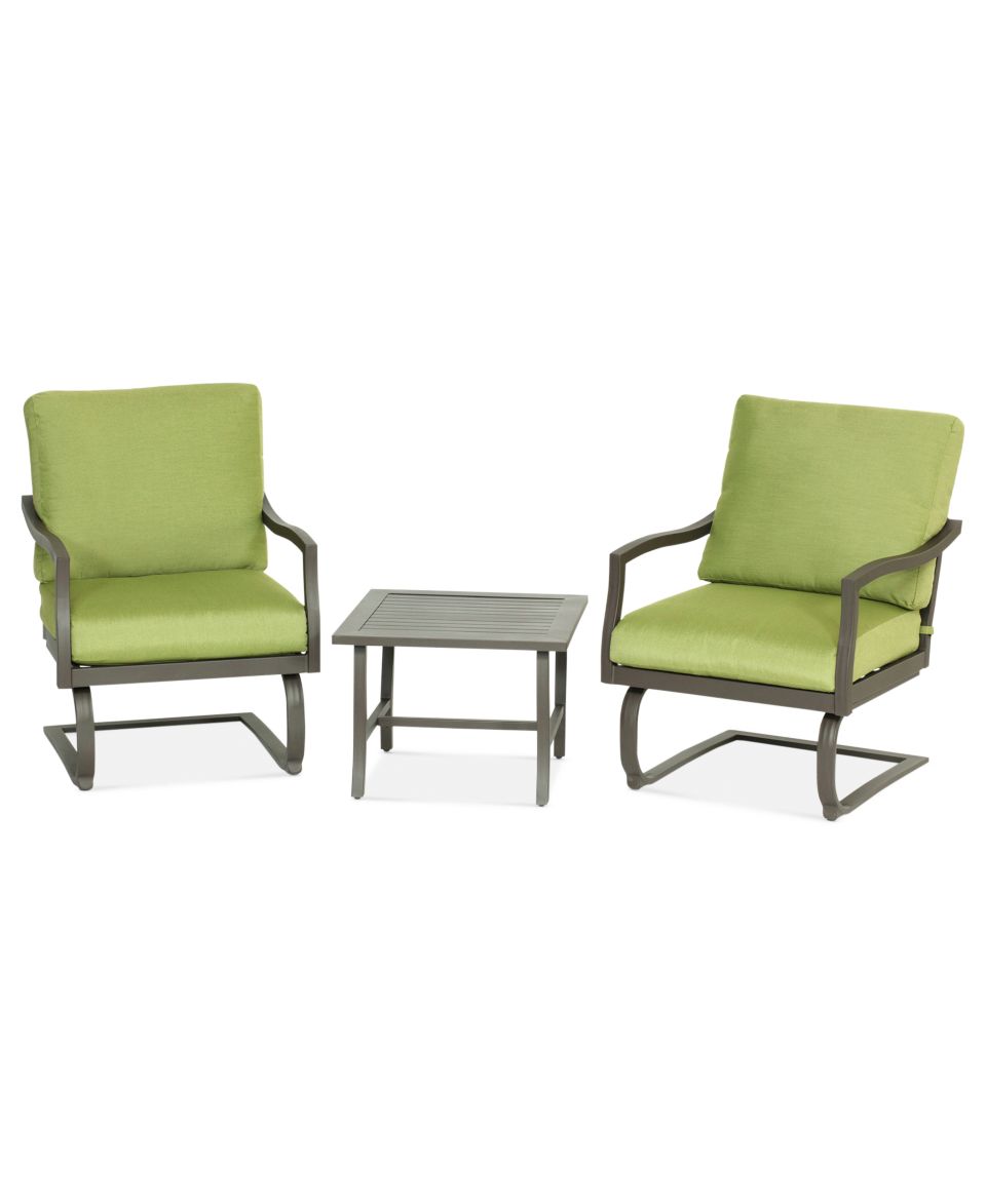 Madison Outdoor Patio Furniture, 3 Piece Seating Set (1 Lounge Chair