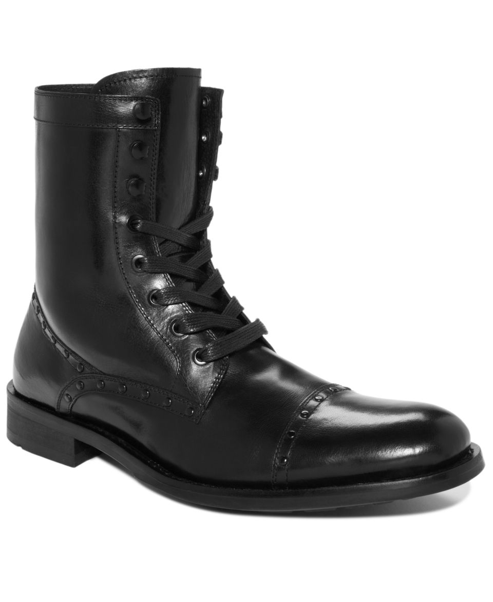 Kenneth Cole Boots, Sharpen Your Mind Stud Lace Boots