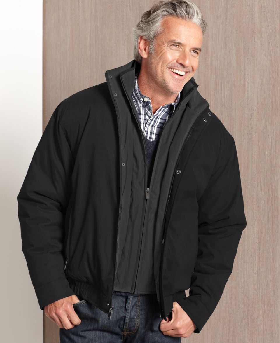 Weatherproof Jacket, Microsuede Bomber Jackets   Mens Coats & Jackets