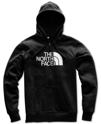 the north face men's half dome full zip hoodie