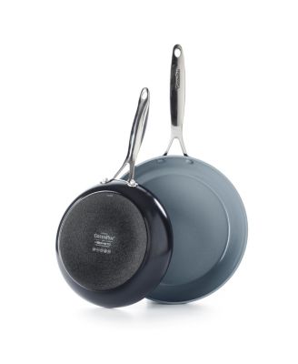Набор открытых керамических сковородок GreenPan Valencia Pro с антипригарным покрытием диаметром 10 и 12 дюймов
