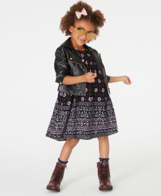 little girls moto jacket