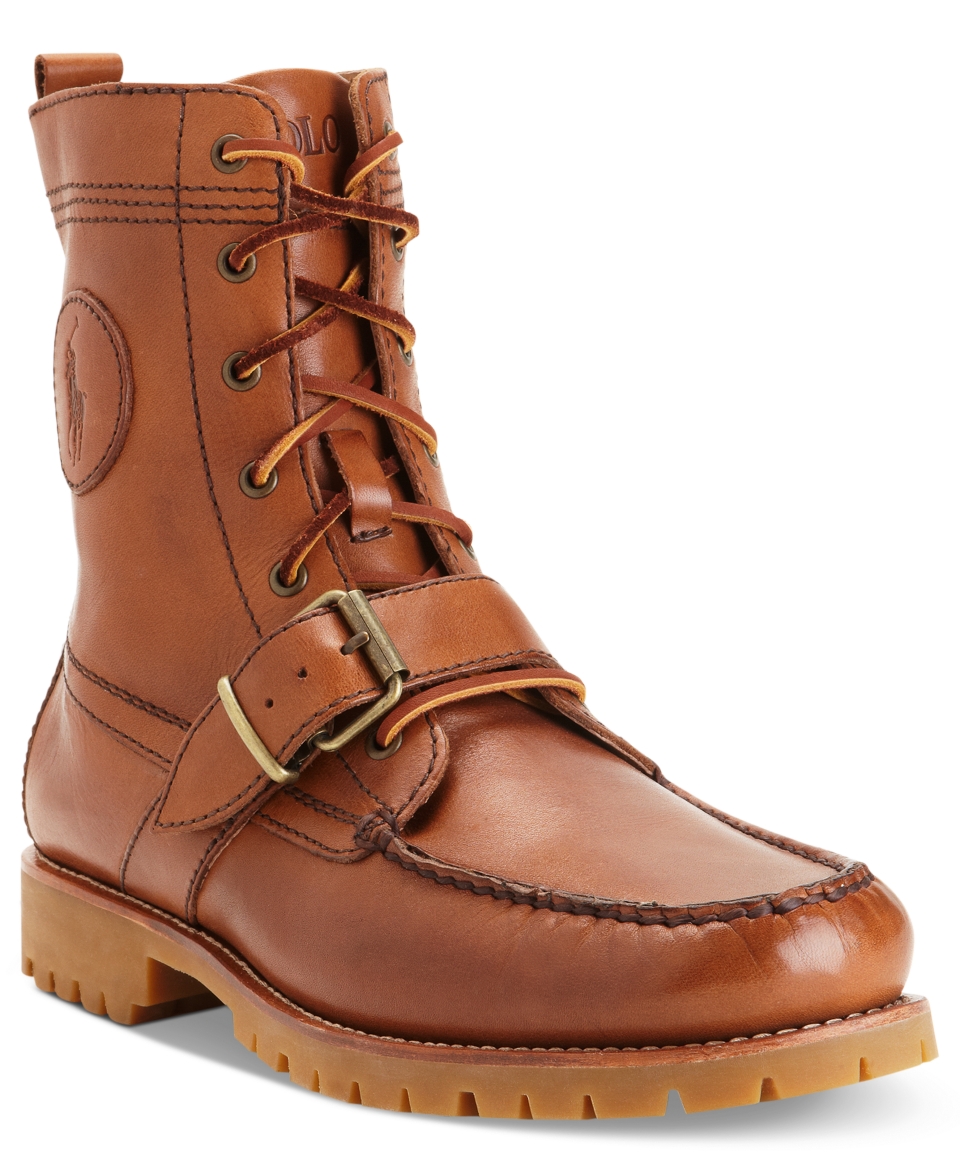 Polo Ralph Lauren Boots, Ranger Strap Boots   Mens Shoes