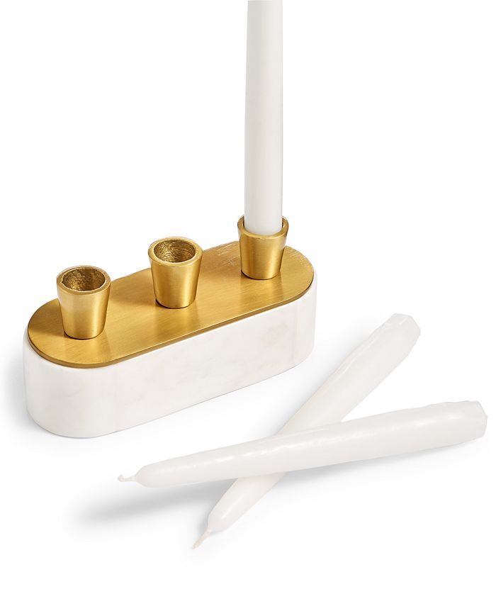 Hotel Collection Closeout Marble Candle Holder Created For Macy S Reviews Candle Holders Home Decor Macy S