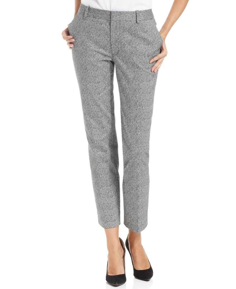 Calvin Klein Pants, Ponte Straight Leg Trousers   Womens