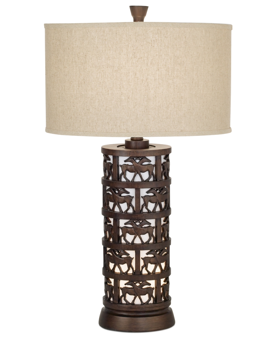 Pacific Coast Table Lamp, Gazelle with Nightlight   Lighting & Lamps