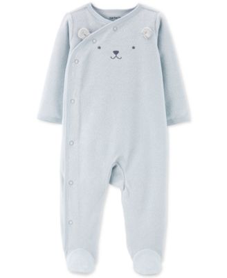terry cloth sleepers for infants