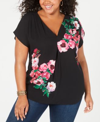 macys plus size pants and tops