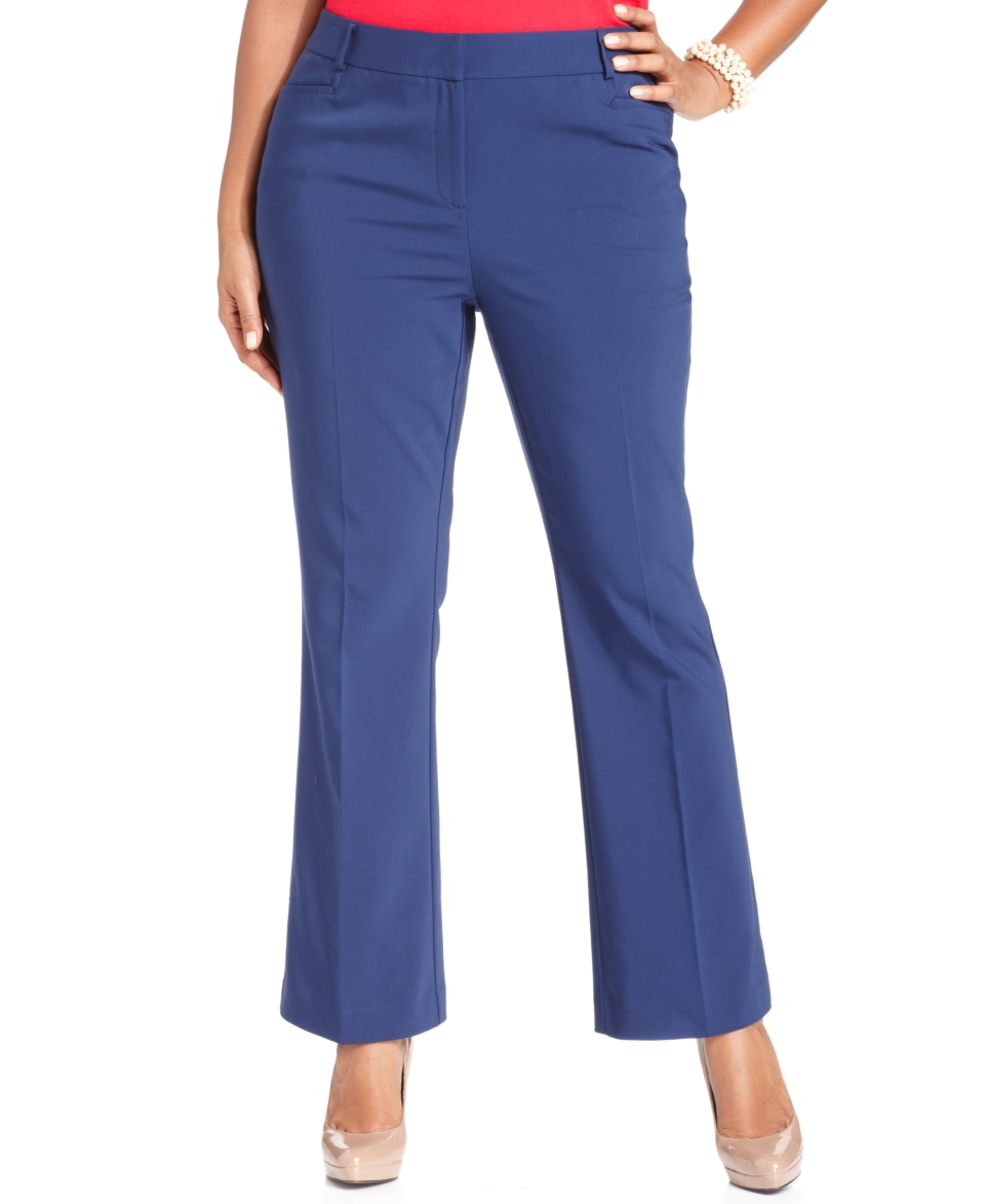 Style&co. Plus Size Pants, Bootcut Trousers   Plus Size Tops   Plus