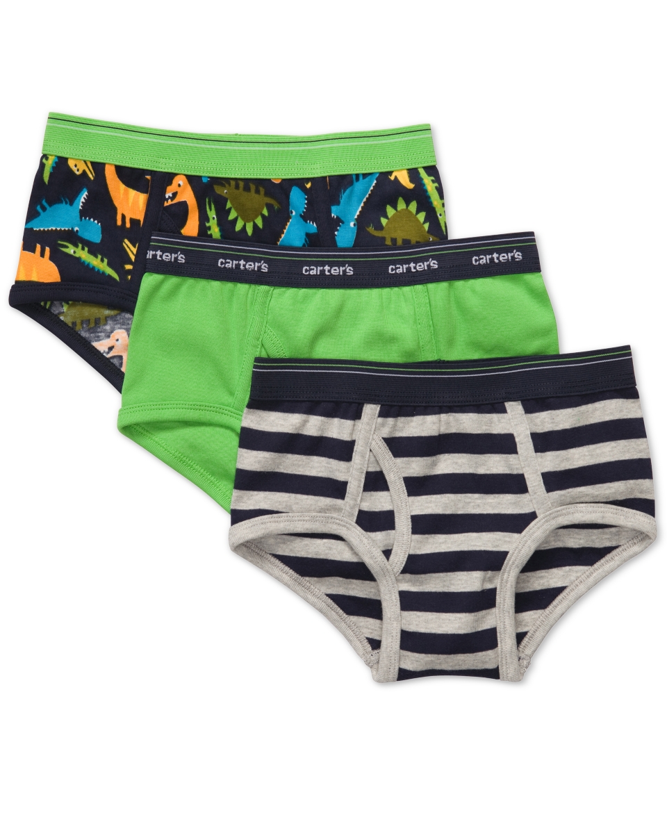 Carters Kids Underwear, Toddler and Little Boys 3 Pack Briefs