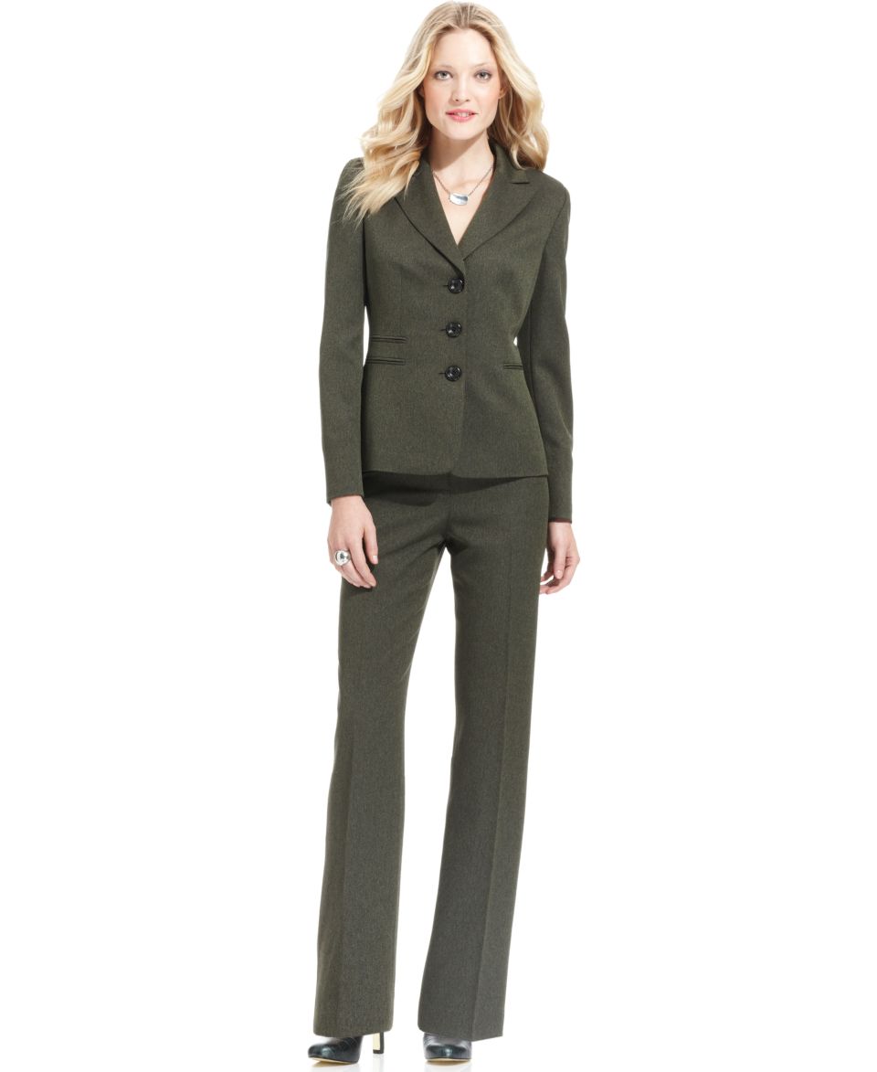 Evan Picone Suit, Herringbone Jacket & Pants   Suits & Suit Separates   Women