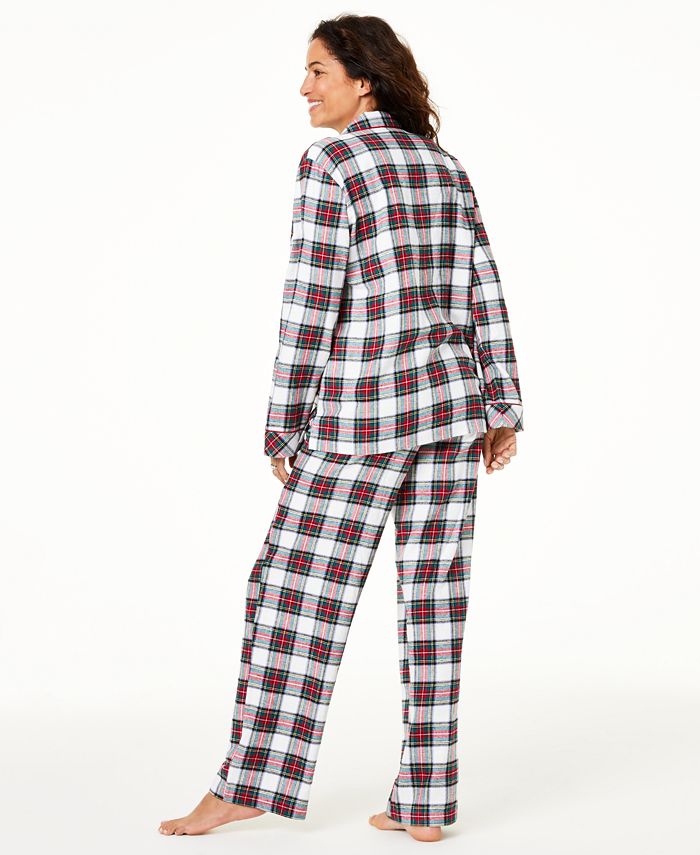 Family Pajamas Matching Women's Stewart Plaid Family Pajama Set