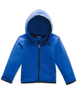 blue face baby north face hoodie