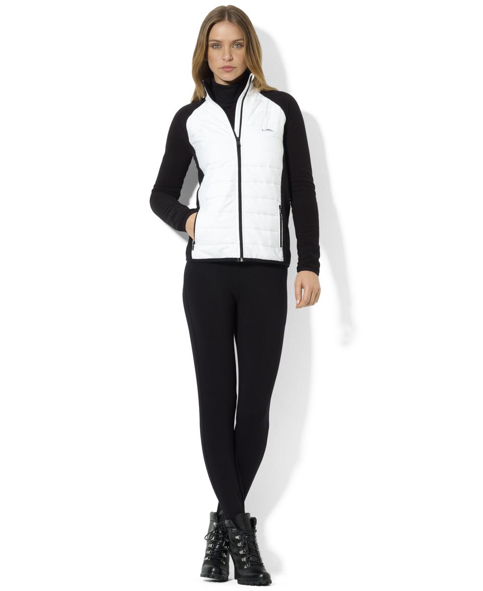 Lauren Ralph Lauren Quilted Fleece Jacket & Jersey Pants