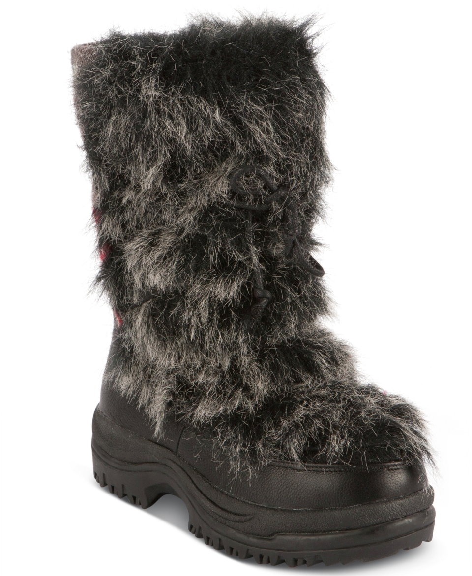 Muk Luks Shoes, Massak Faux Fur Cold Weather Booties   Shoes