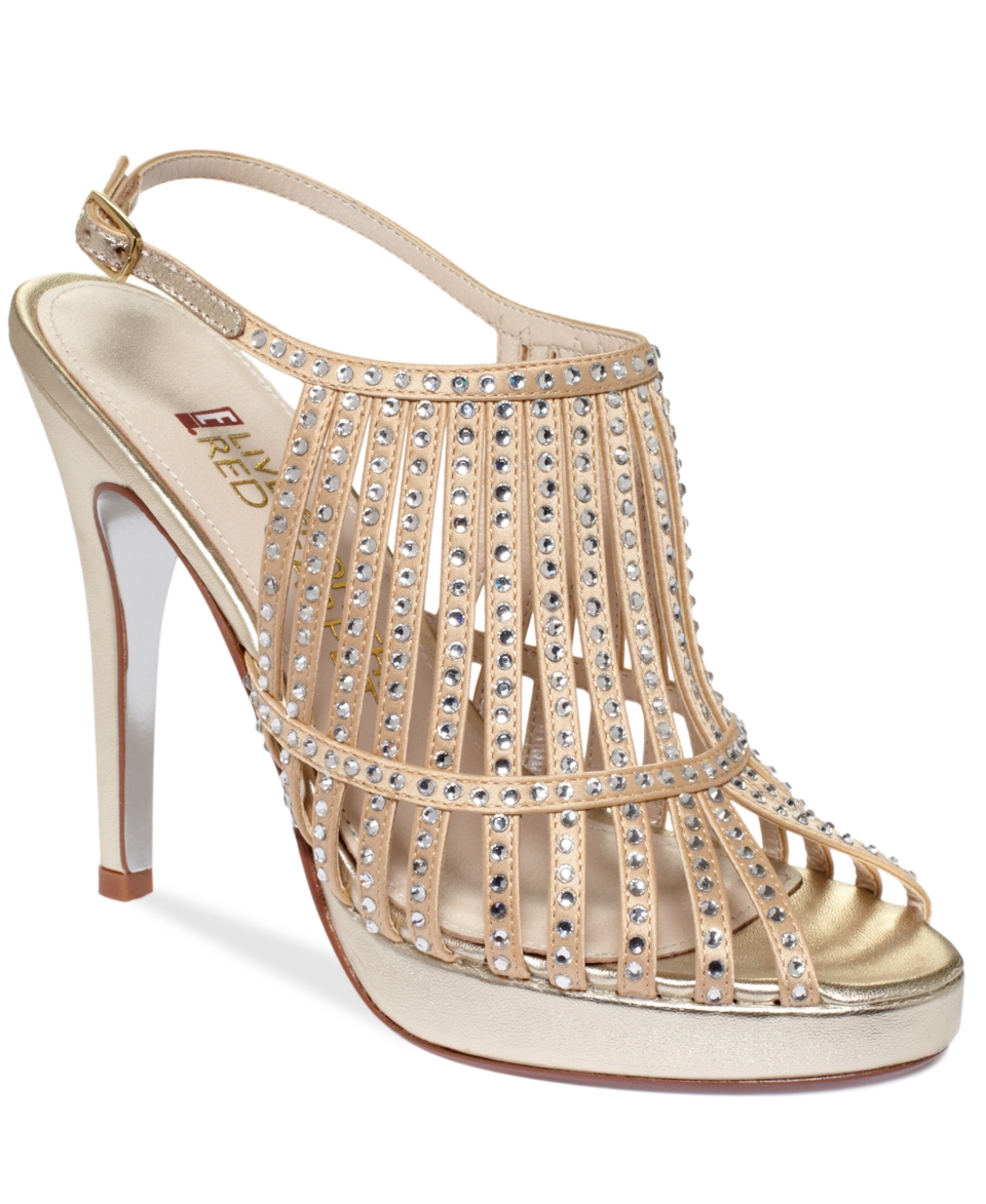 Live From the Red Carpet Shoes, E0046 Platform Evening Sandals