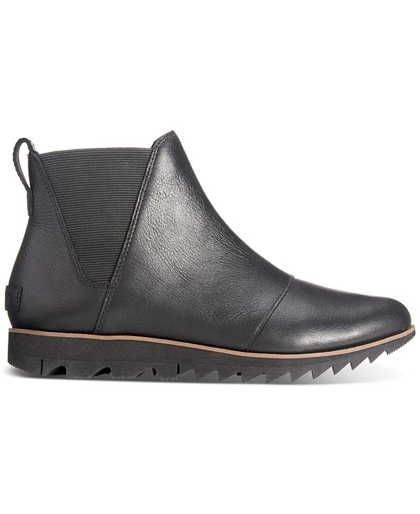 women's harlow chelsea lug sole waterproof booties
