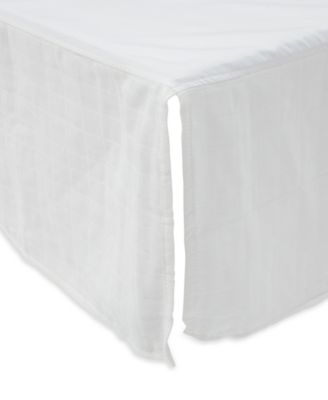 muslin crib skirt