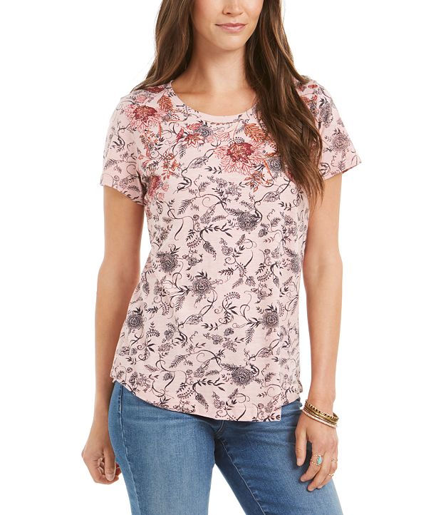 m&s cotton t shirts