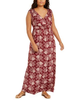 empire line maxi dress plus size