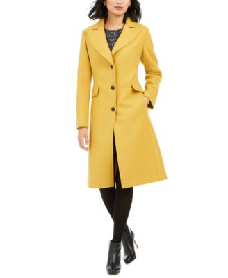 kate spade belted flare hem coat