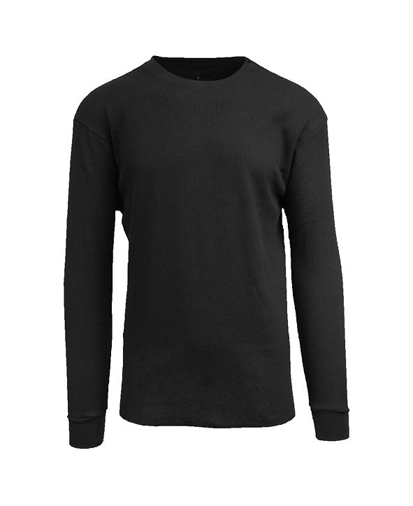 Galaxy By Harvic Men's Waffle Knit Thermal Shirt & Reviews - T-Shirts ...