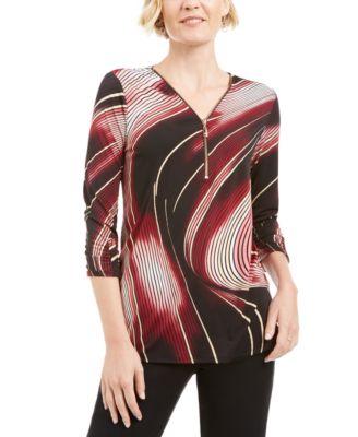jm collection tops at macy's