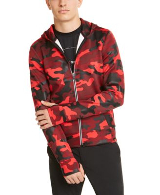 michael kors hoodie mens red